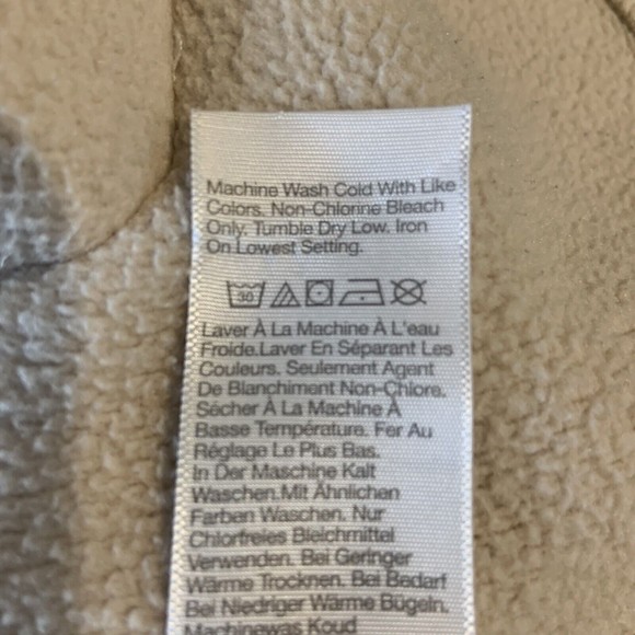 Madewell Cream and Brown Sherpa Jacket - Picture 9 of 10